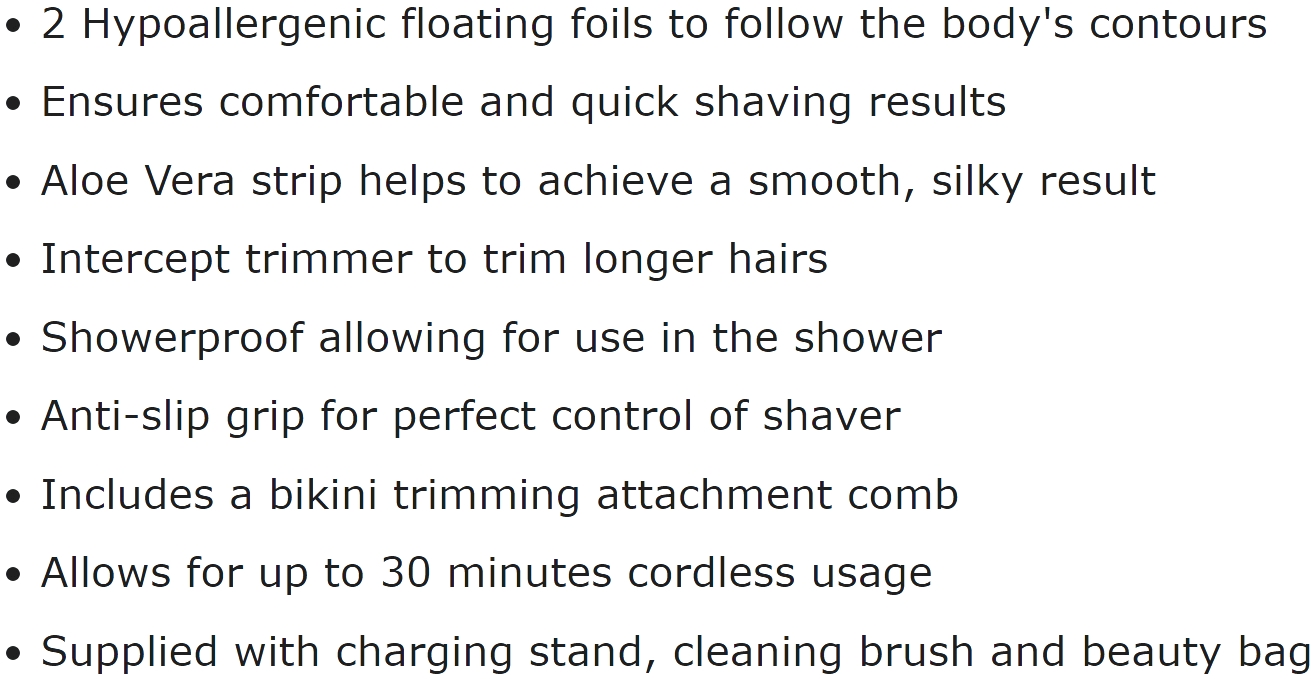 מסיר שיער גוף רמינגטון REMINGTON WDF4840 TEXT